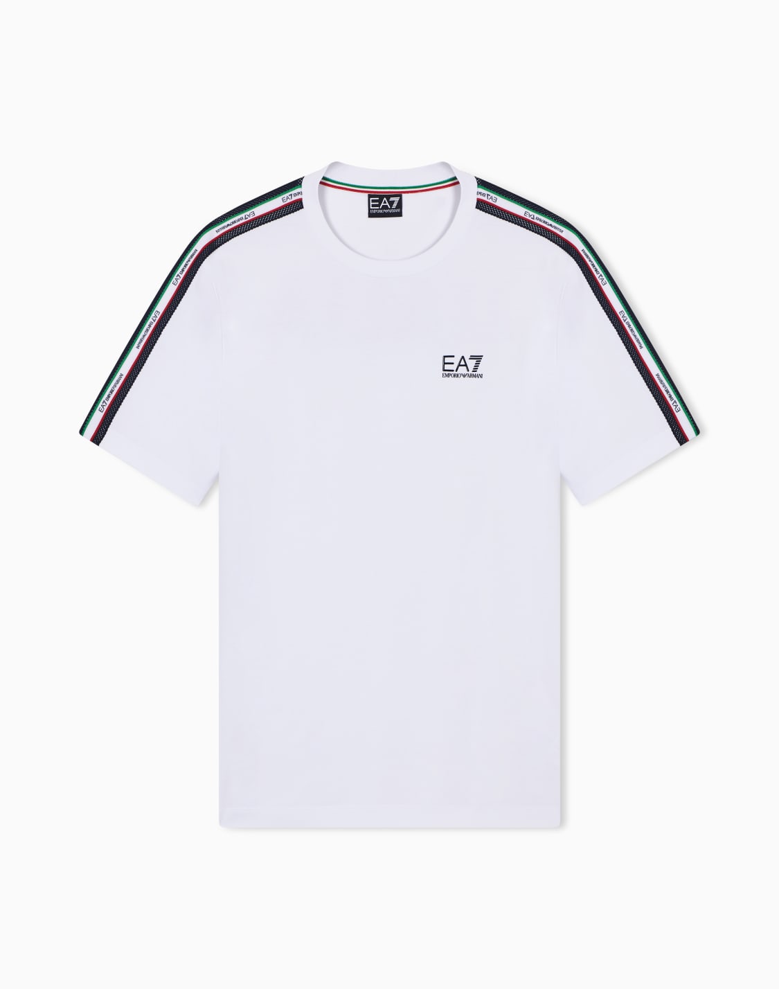 レギュラフィットtシャツ-ホワイト--ea7