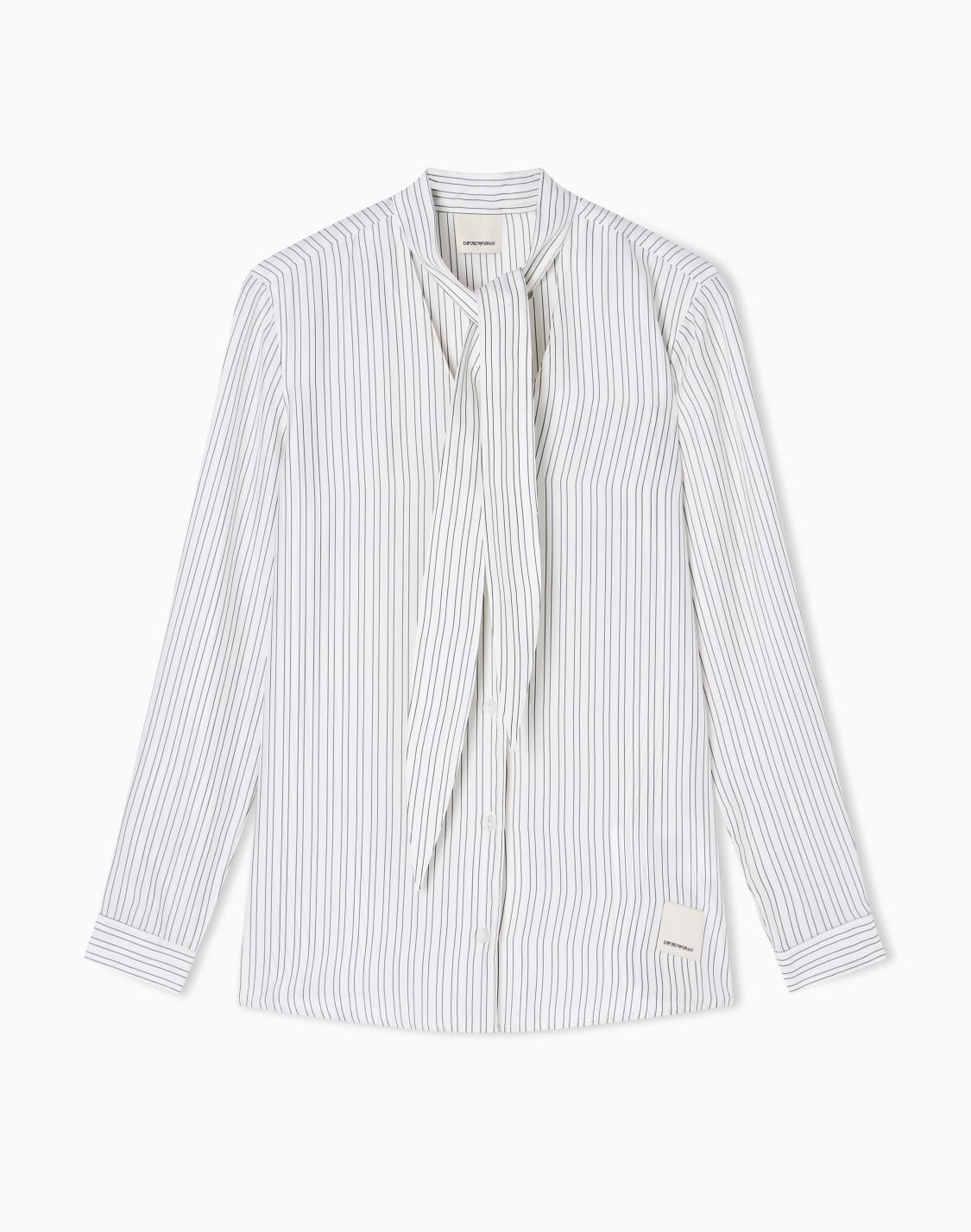 cupro-and-viscose-shirt-blanco--emporio-armani