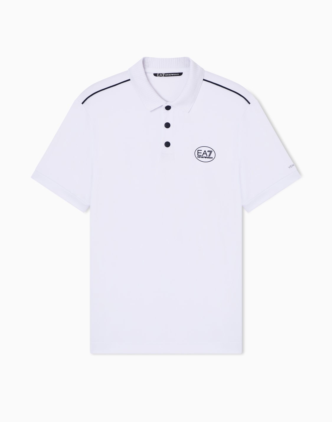 ポロシャツ-ホワイト--ea7