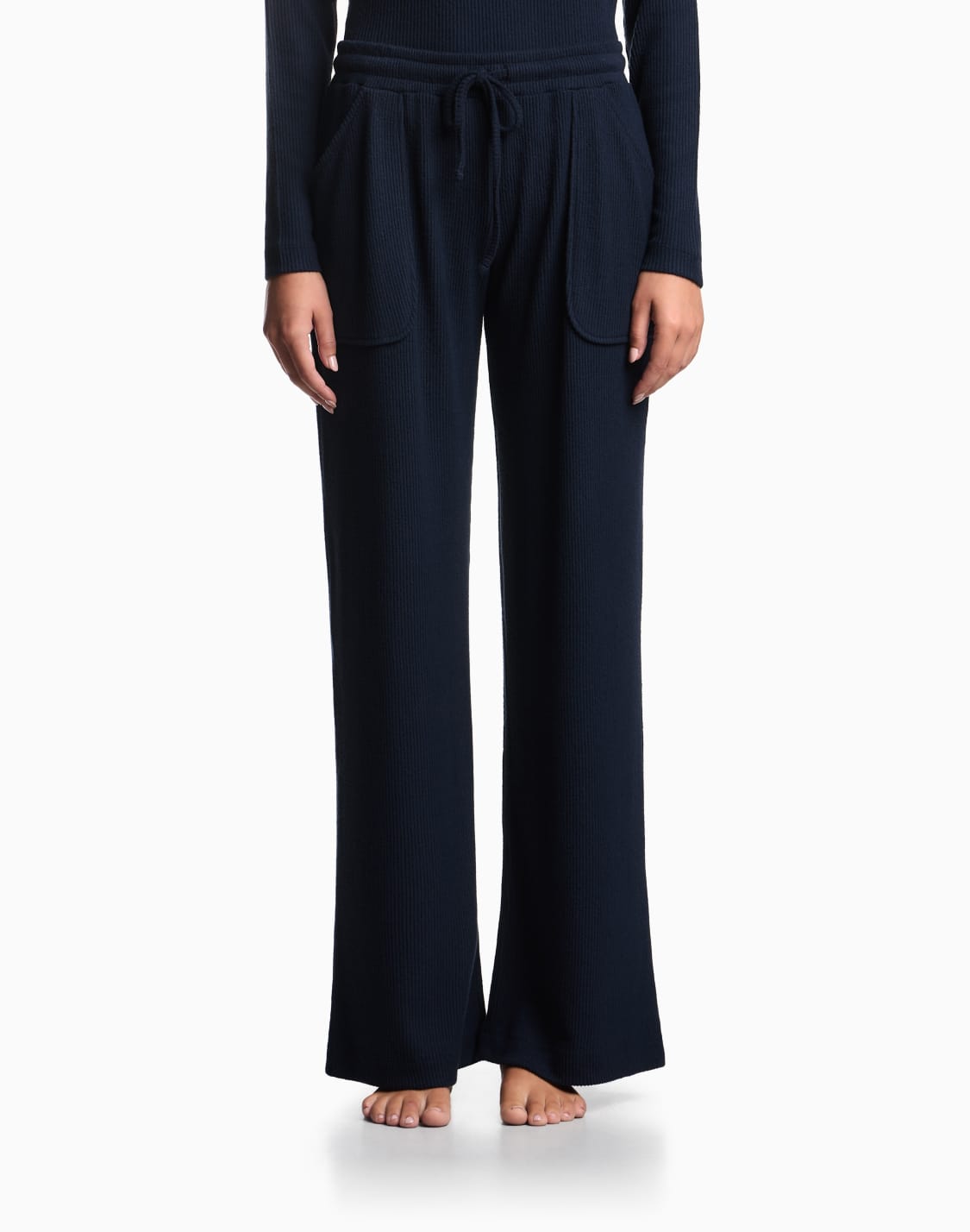 ribbed-viscose-loungewear-trousers-blue--emporio-armani