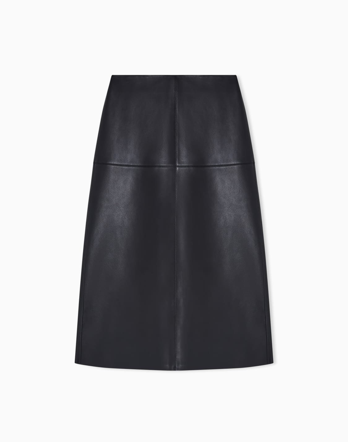 lambskin-midi-skirt-negro--emporio-armani