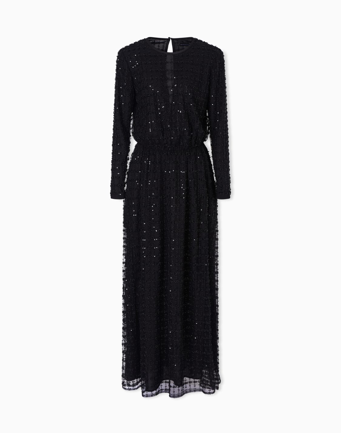 tulle-long-dress-with-sequin-and-bead-embroidery-black--emporio-armani