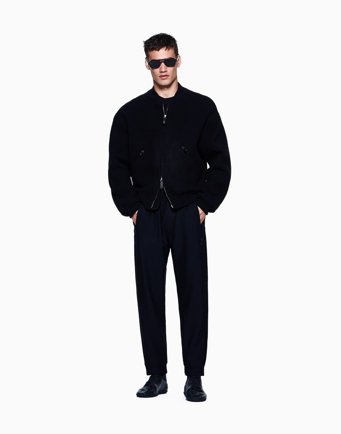 technical-waffle-flat-front-trousers-black--giorgio-armani