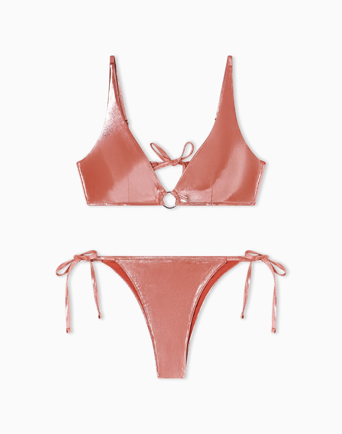 bikini-triangle-voile-en-tissu-mtallis-asv-rose--emporio-armani