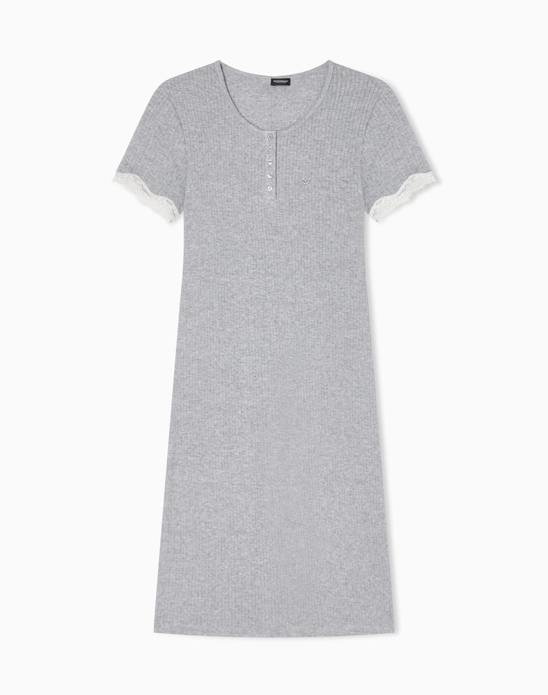 modal-blend-ribbed-nightdress-with-lace-grey--emporio-armani