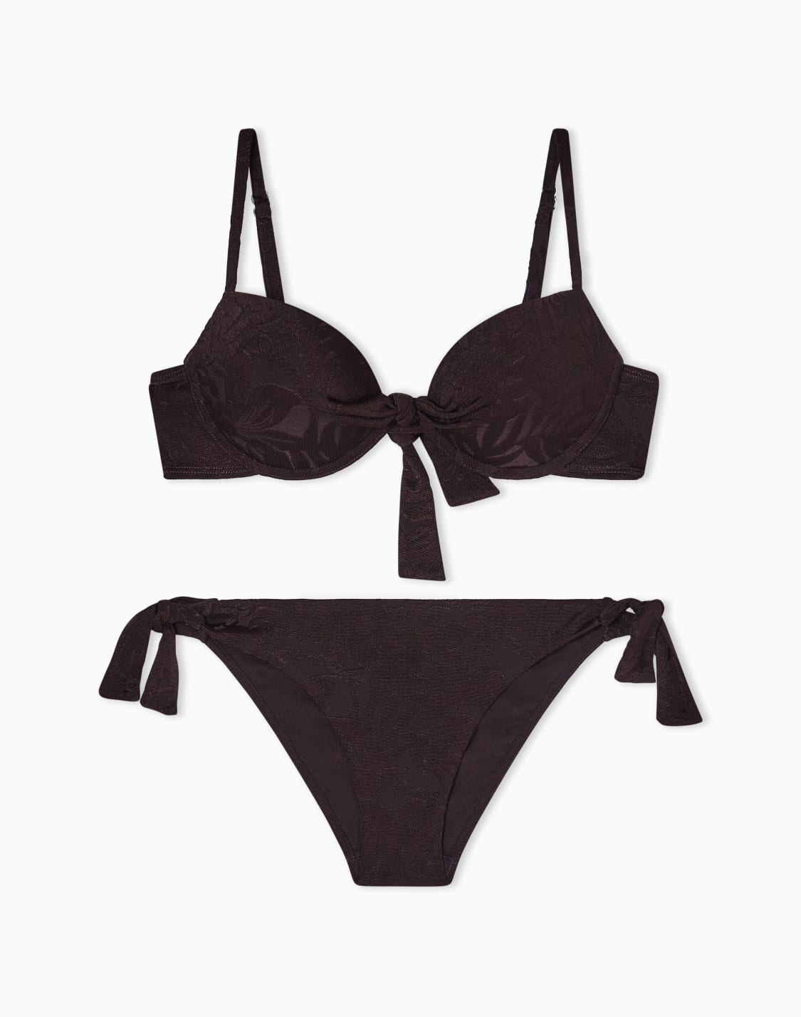 プッシュアップブラ-ビキニ-ライクラ-リフジャカド-ブラウン--emporio-armani