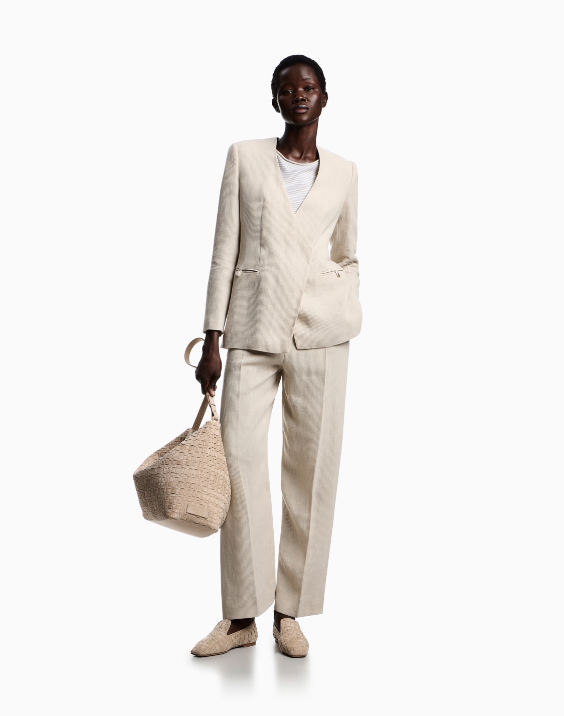 icon-lightweight-striped-jersey-jumper-beige--emporio-armani