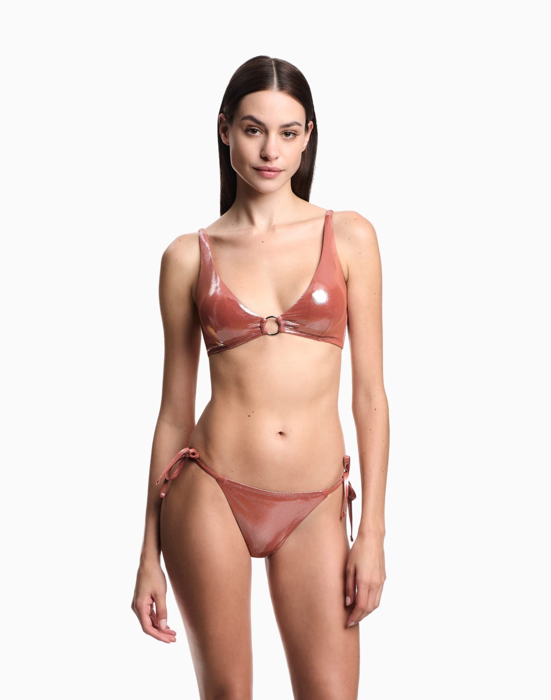 bikini-triangle-voile-en-tissu-mtallis-asv-rose--emporio-armani