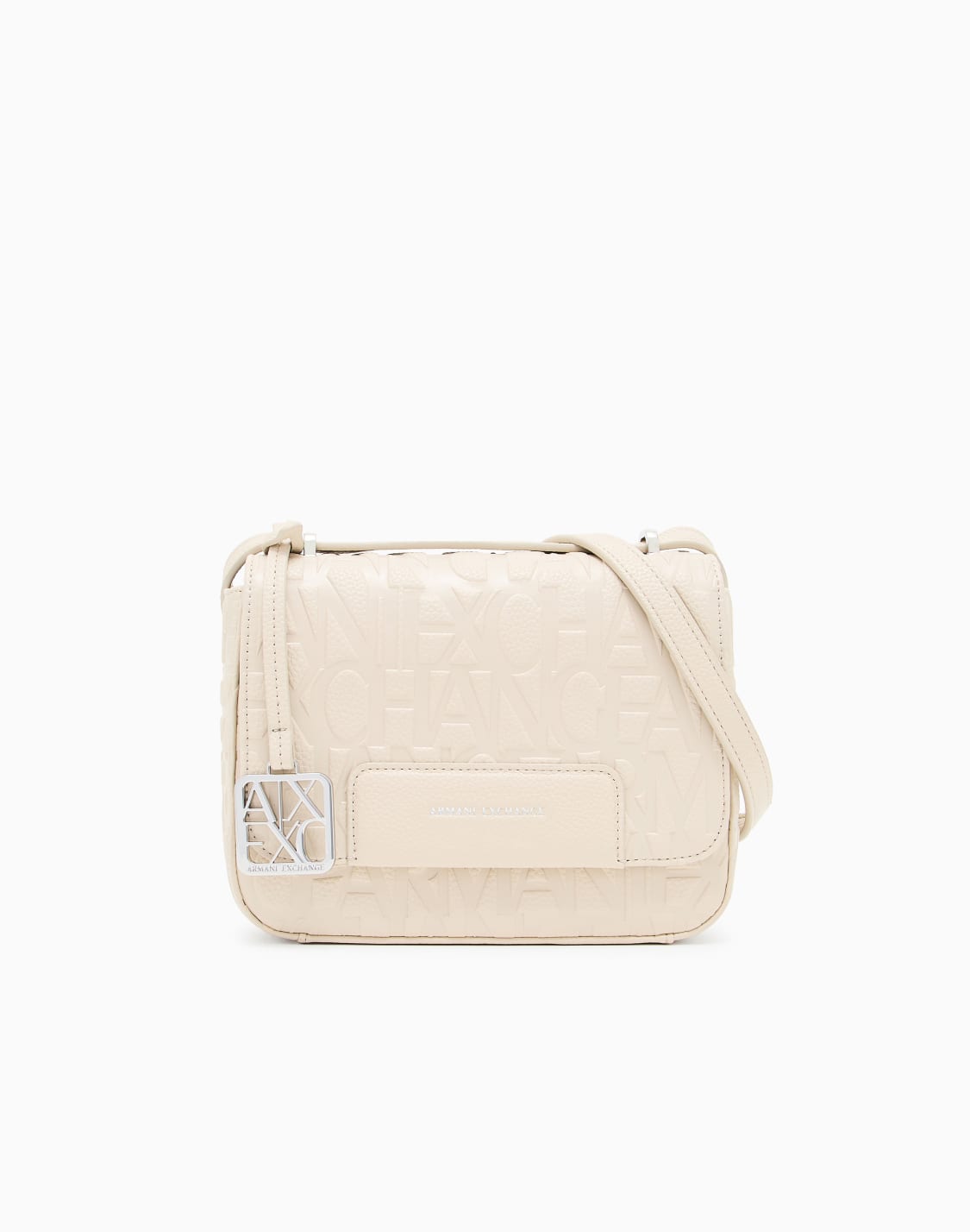 allover-logo-shoulder-bag-beige--armani-exchange