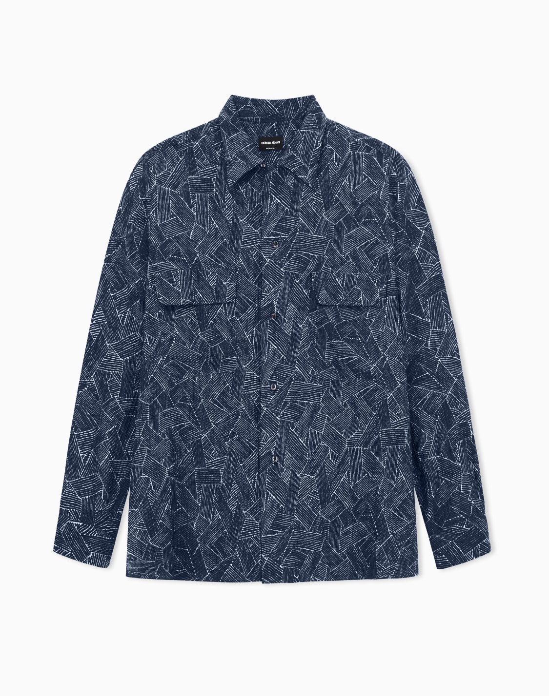 camicie-casual-blu-navy--giorgio-armani