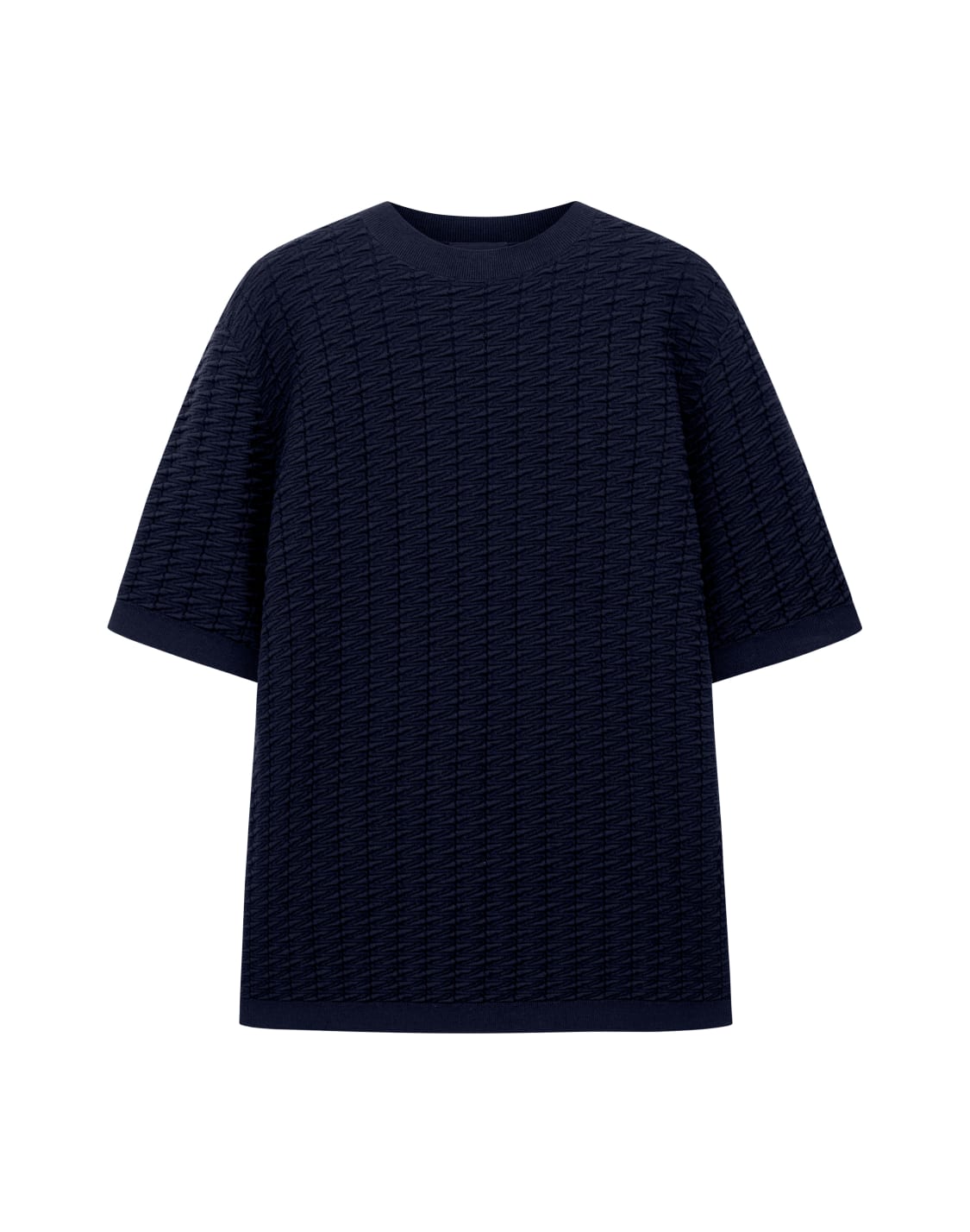 top-in-maglia-blu-navy--giorgio-armani
