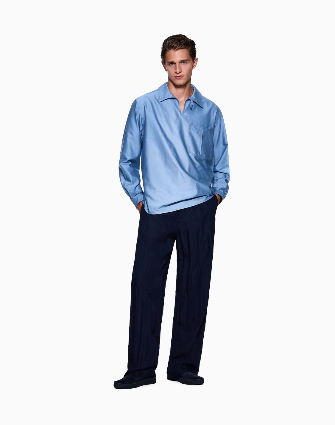 asv-cotton-and-silk-twill-shirt-light-blue--giorgio-armani