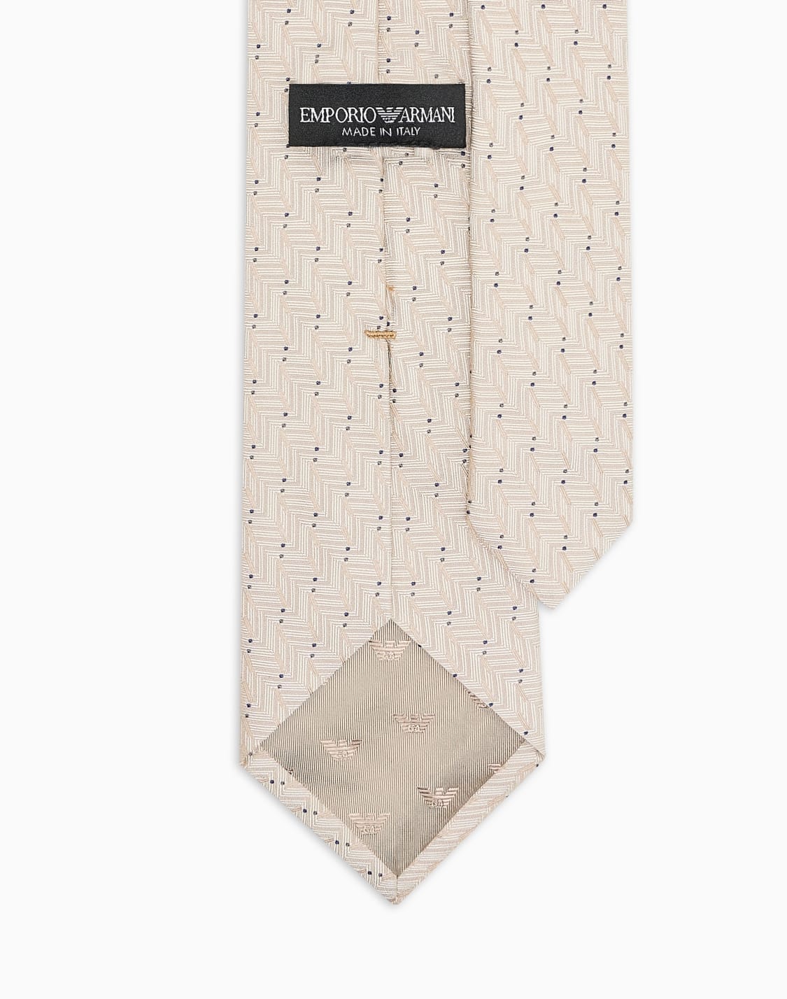 pure-silk-chevron-jacquard-tie-beige--emporio-armani