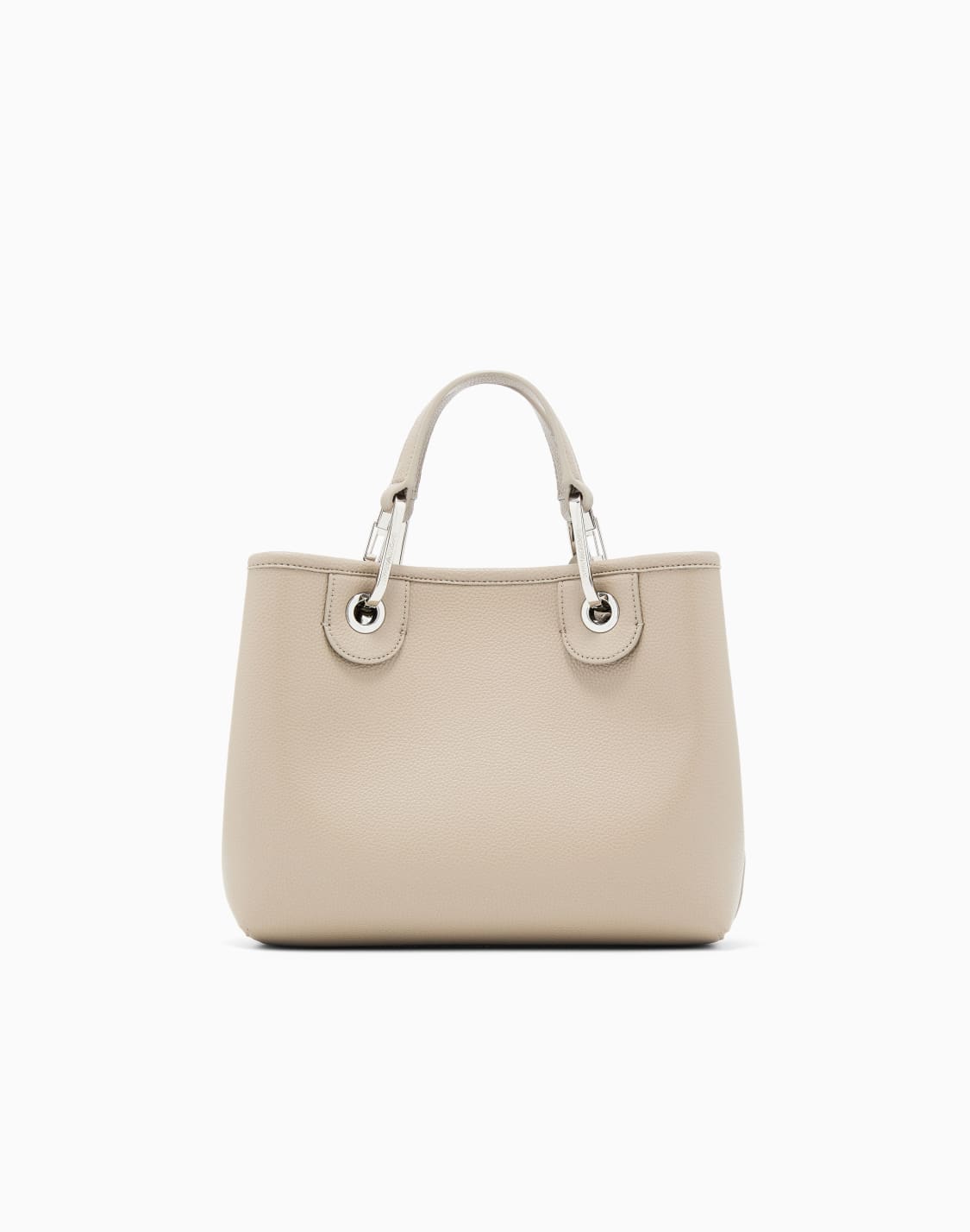 kleiner-shopper-myea-mit-hirsch-print-beige--emporio-armani