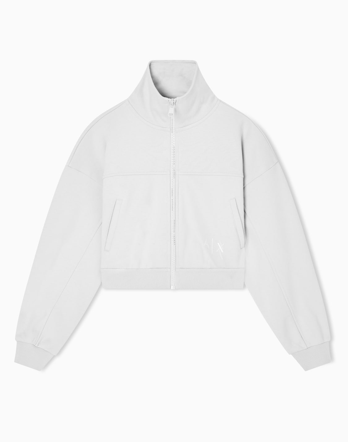 zip-up-sweatshirts-beige--armani-exchange