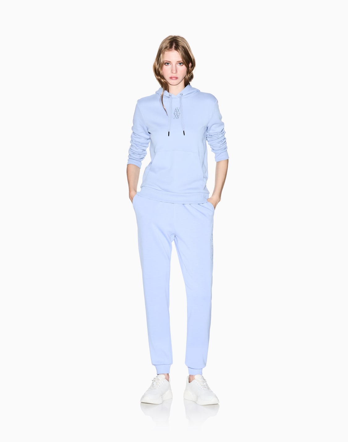 hoodies-light-blue--armani-exchange