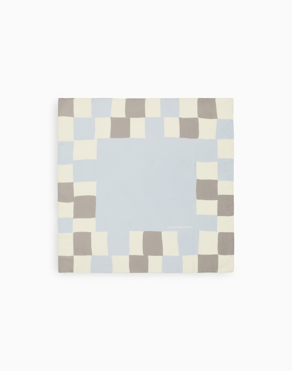 pure-silk-foulard-with-a-check-frame-blue--emporio-armani