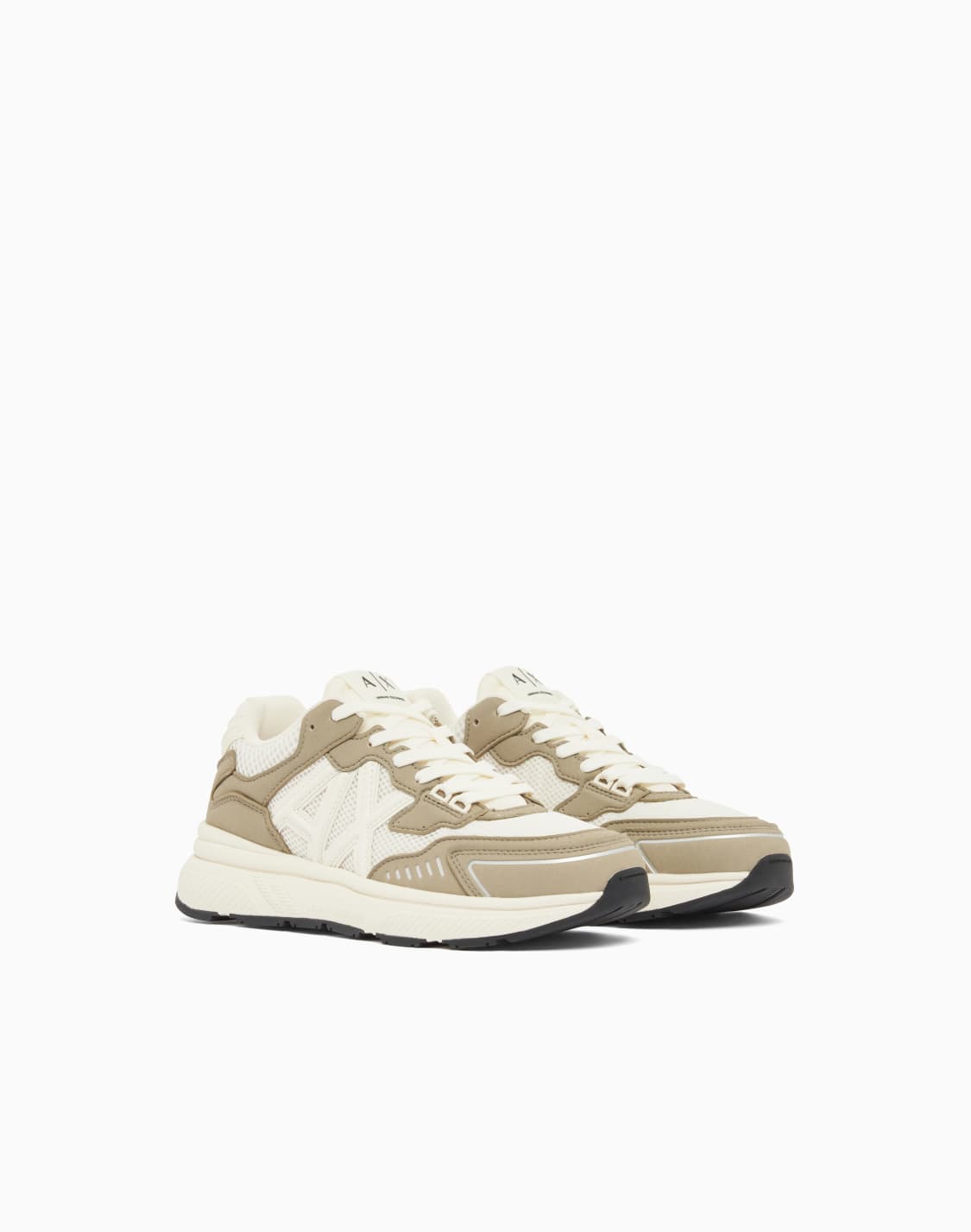 minimalist-sneakers-in-woven-technical-fabric-white--armani-exchange
