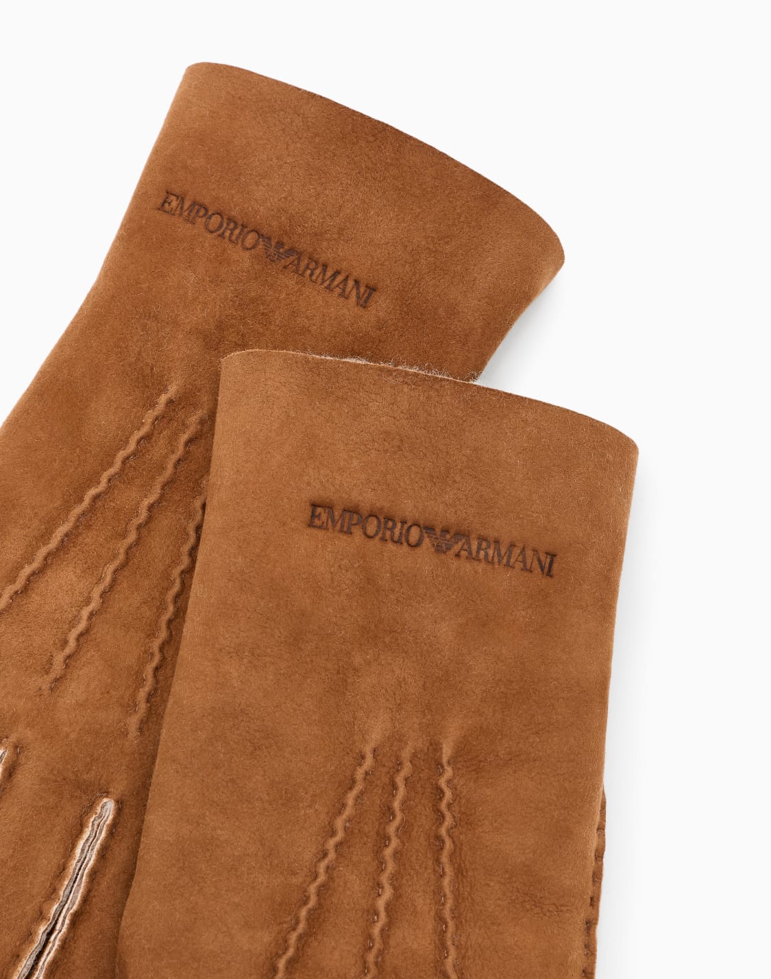 handschuhe-aus-lamm-shearling-braun--emporio-armani