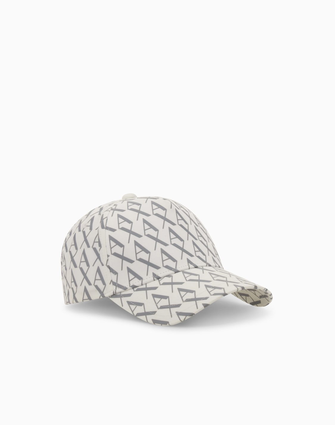 visor-cap-with-allover-logo-white--armani-exchange