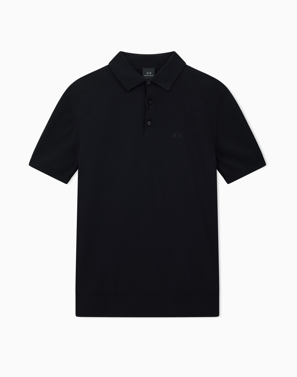 polo-in-piquet-con-dettagli-a-contrasto-nero--armani-exchange