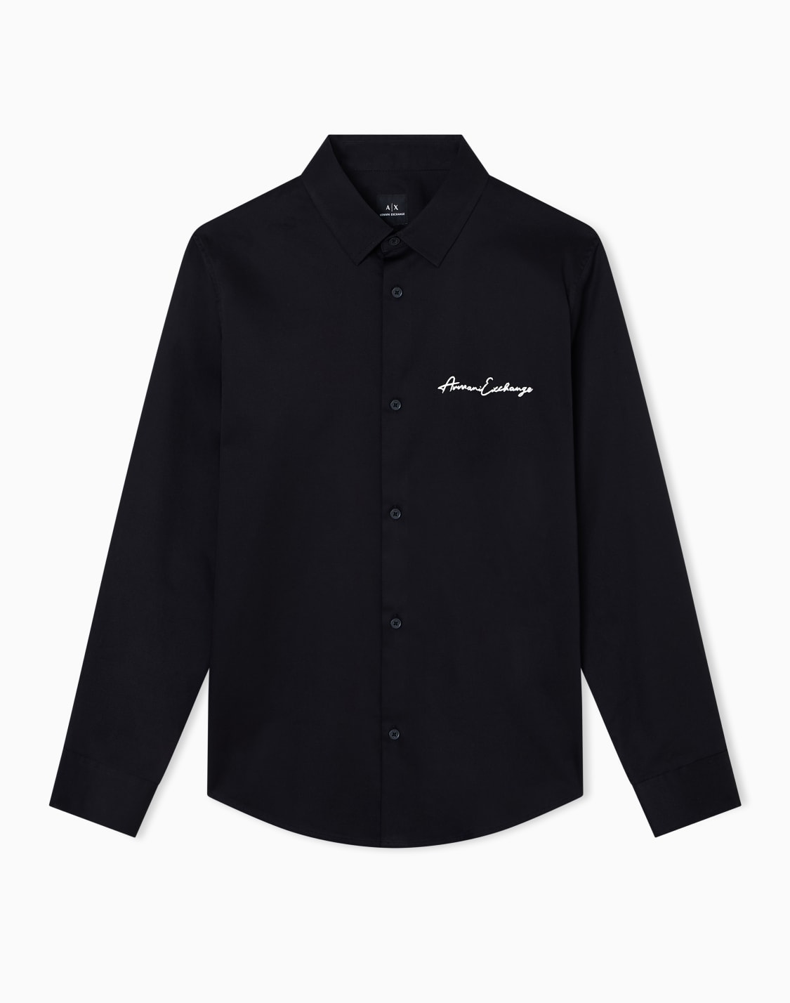 regular-fit-shirt-with-embroidered-logo-black--armani-exchange