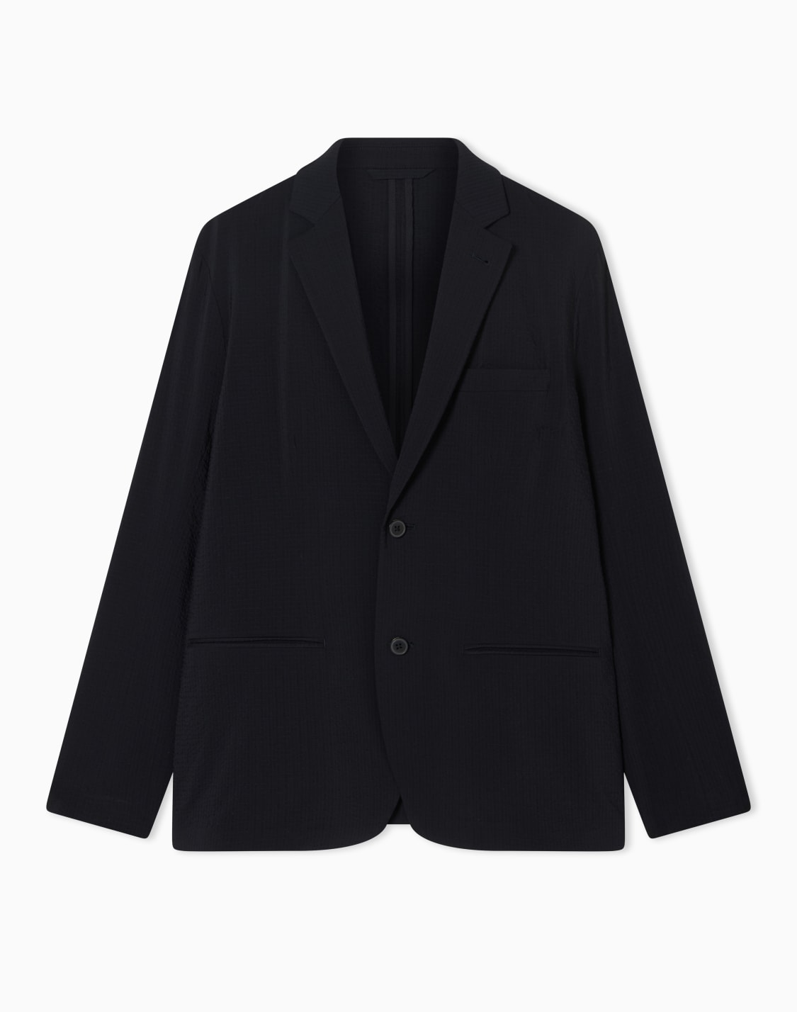 ストレッチリヨセル-シングルブレストジャケット-ネイビブル--armani-exchange