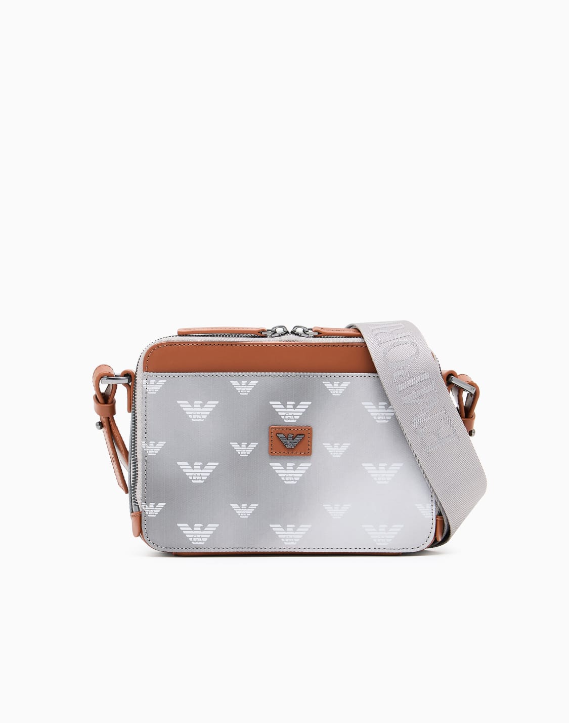 minibolso-de-lona-revestida-con-motivo-integral-de-guila-gris--emporio-armani