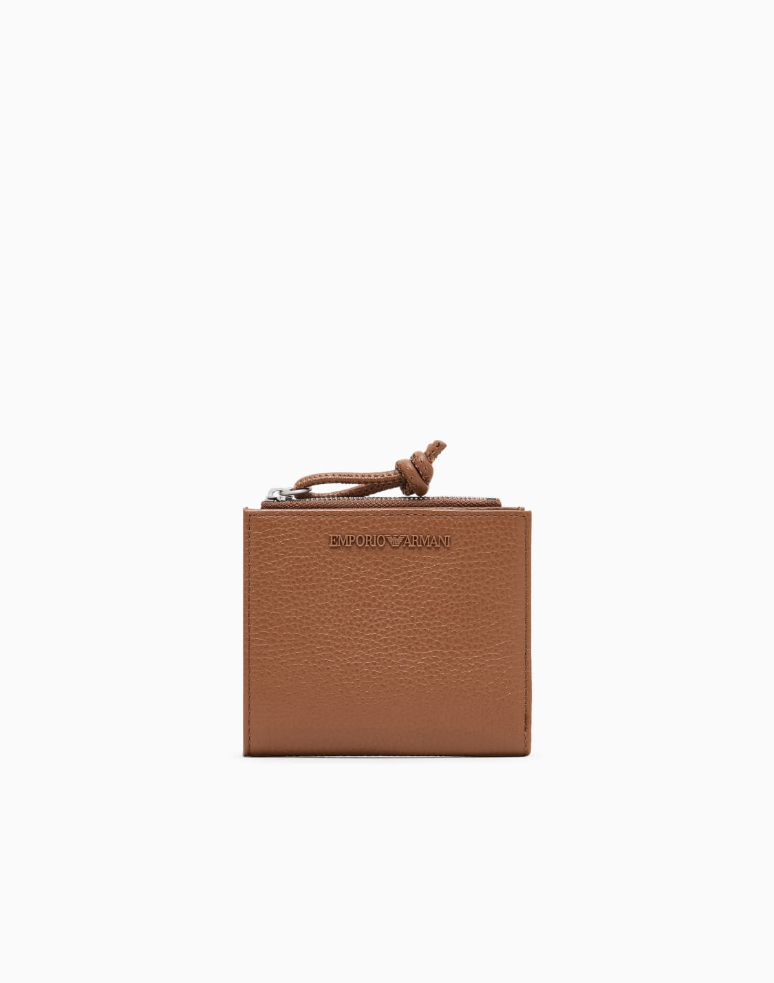 tarjetero-con-cremallera-de-piel-abatanada-marrn--emporio-armani