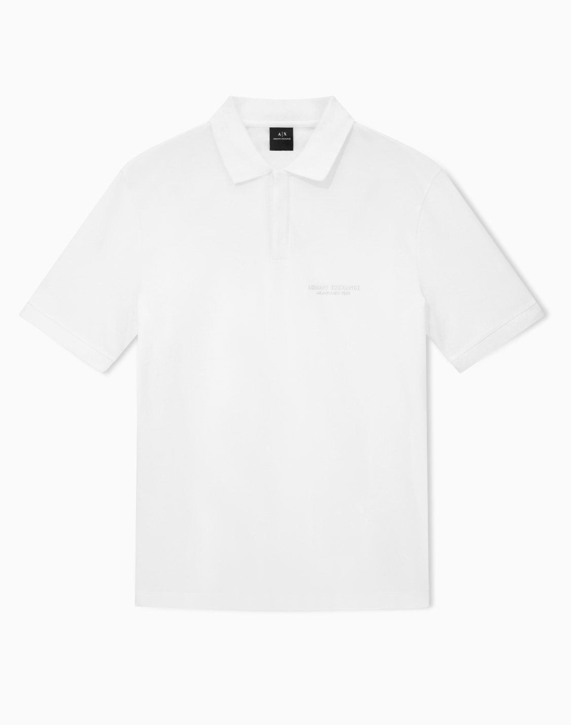 polo-coupe-rgulire-avec-logo-ton-sur-ton-blanc--armani-exchange