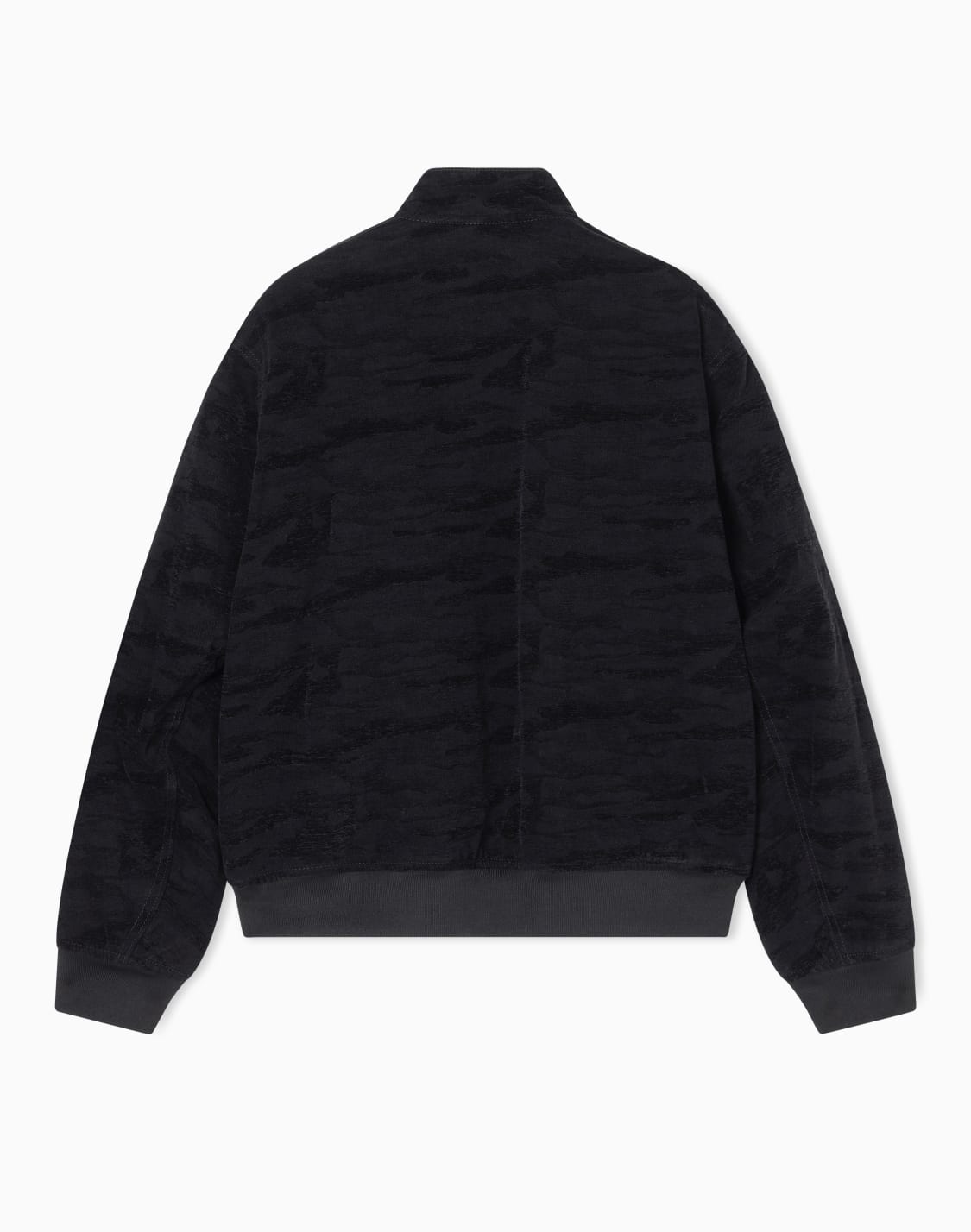 blouson-in-jacqurd-denim-fabric-black--armani-exchange