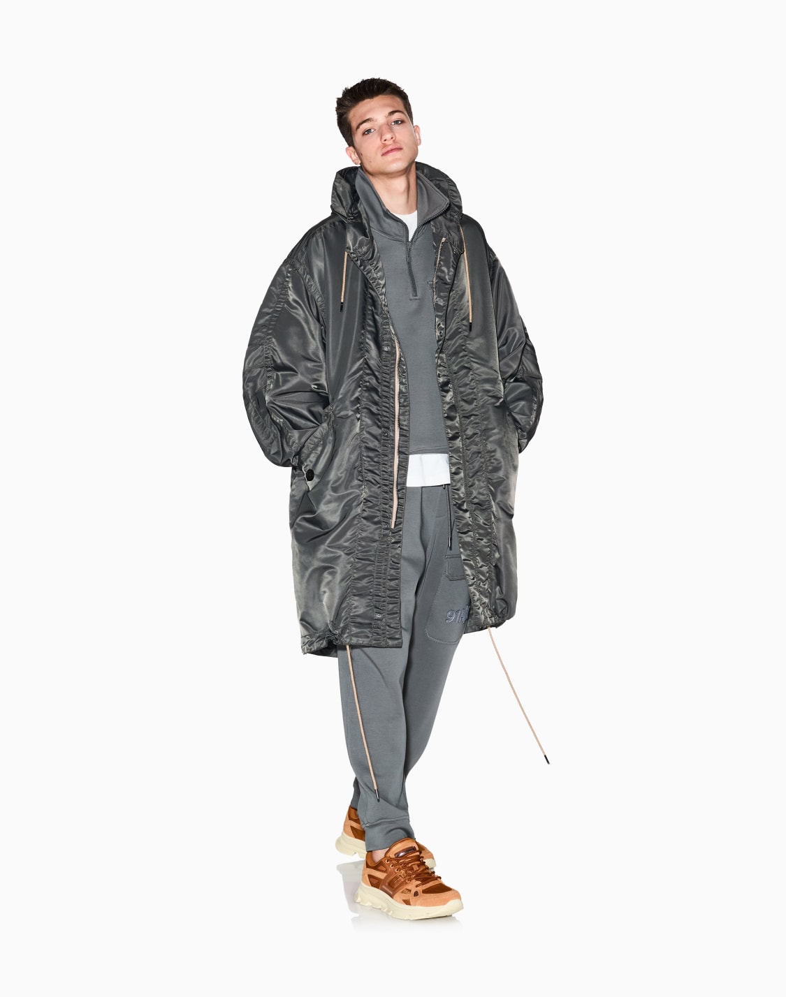 jogger-trousers-in-bonded-fabric-grey--armani-exchange