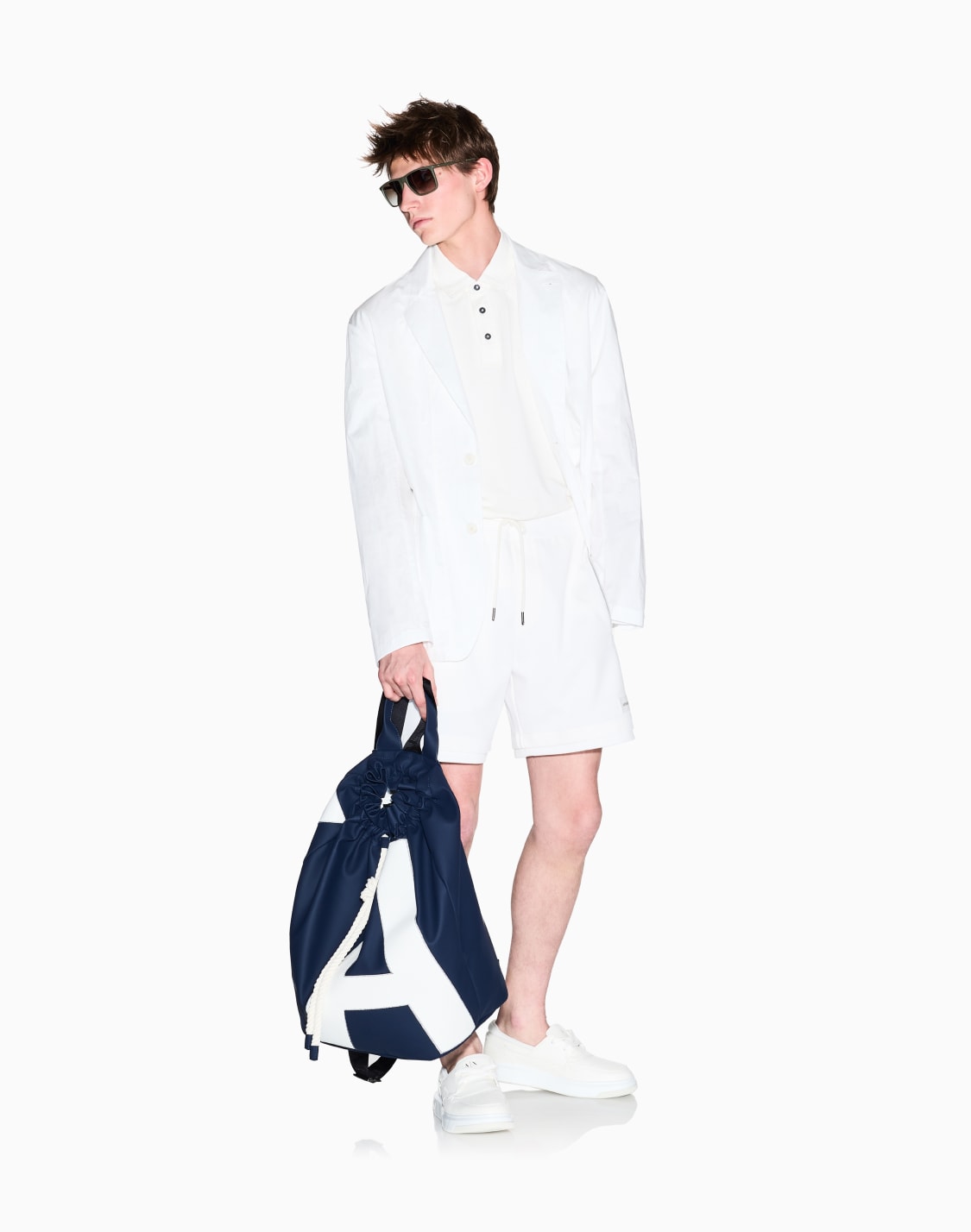 bermuda-shorts-in-cotton-white--armani-exchange
