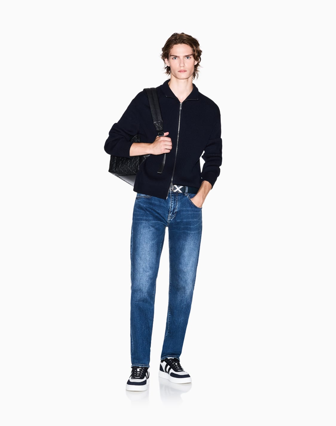 vaqueros-ajustados-azul--armani-exchange