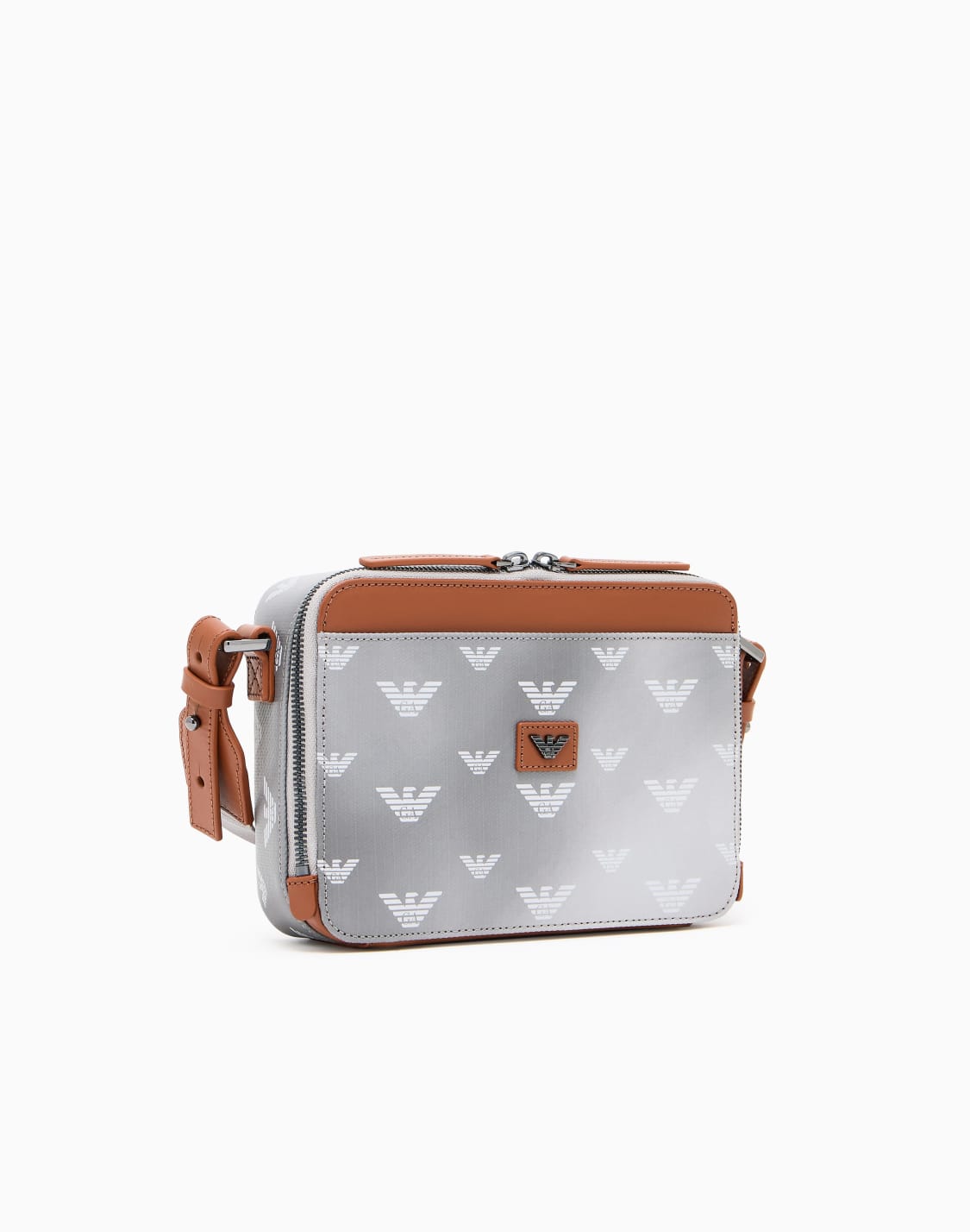 minibolso-de-lona-revestida-con-motivo-integral-de-guila-gris--emporio-armani