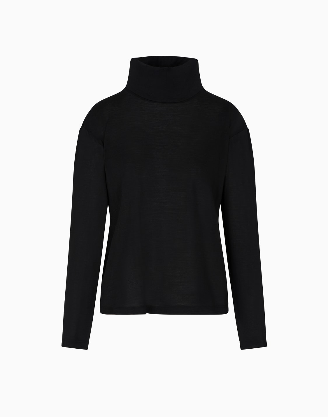 lightweight-jersey-mock-neck-jumper-in-a-wool-and-silk-blend-black--emporio-armani
