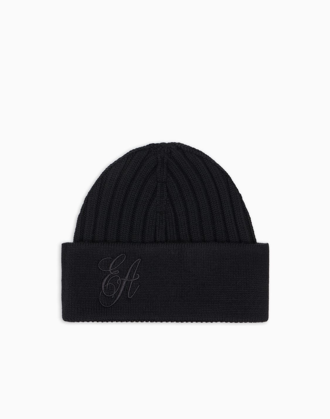 ribbed-wool-beanie-with-ea-signature-embroidery-black--emporio-armani