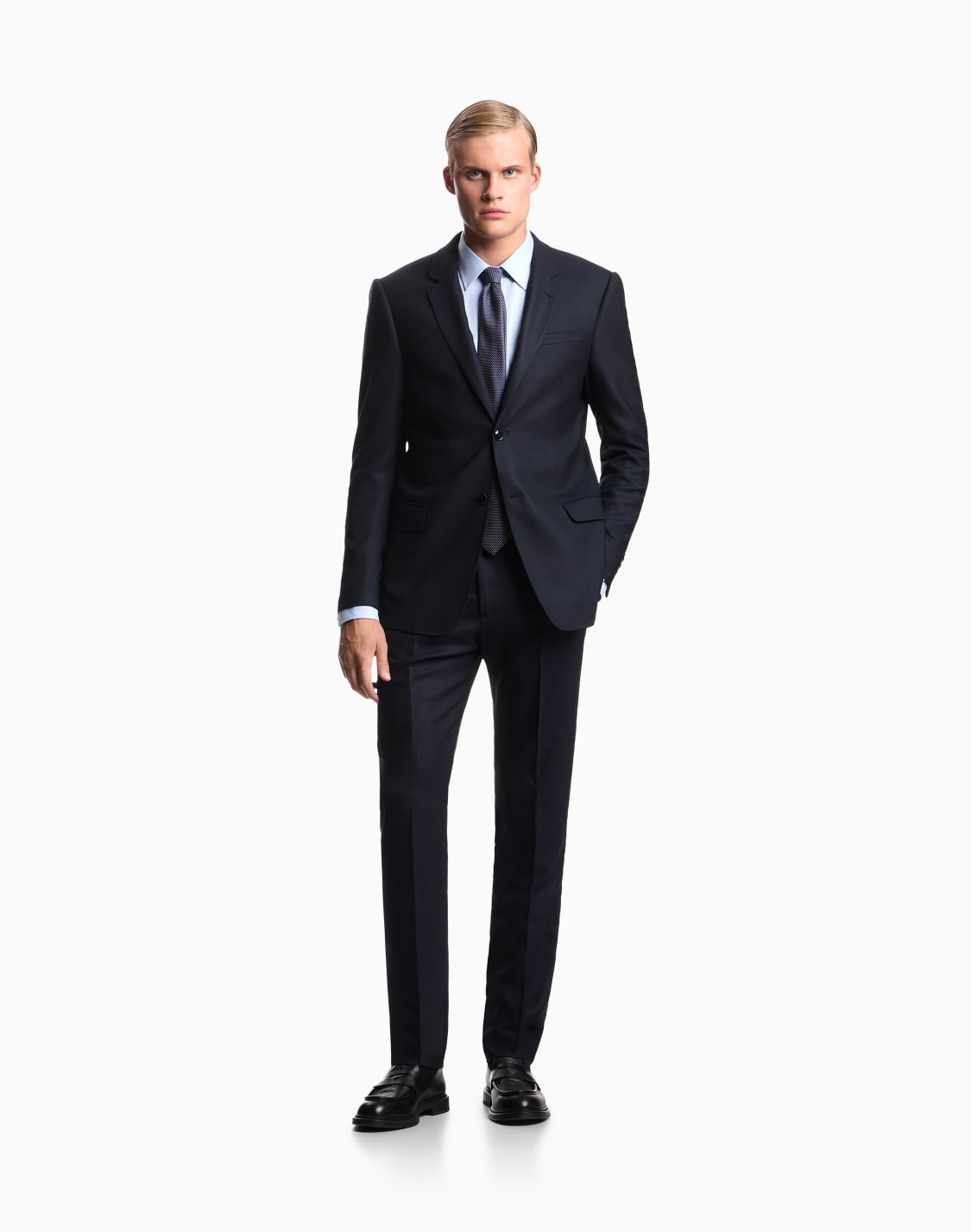 필라필-버진울-캔버스-싱글-브레스트-레귤러핏-수트-블루--emporio-armani
