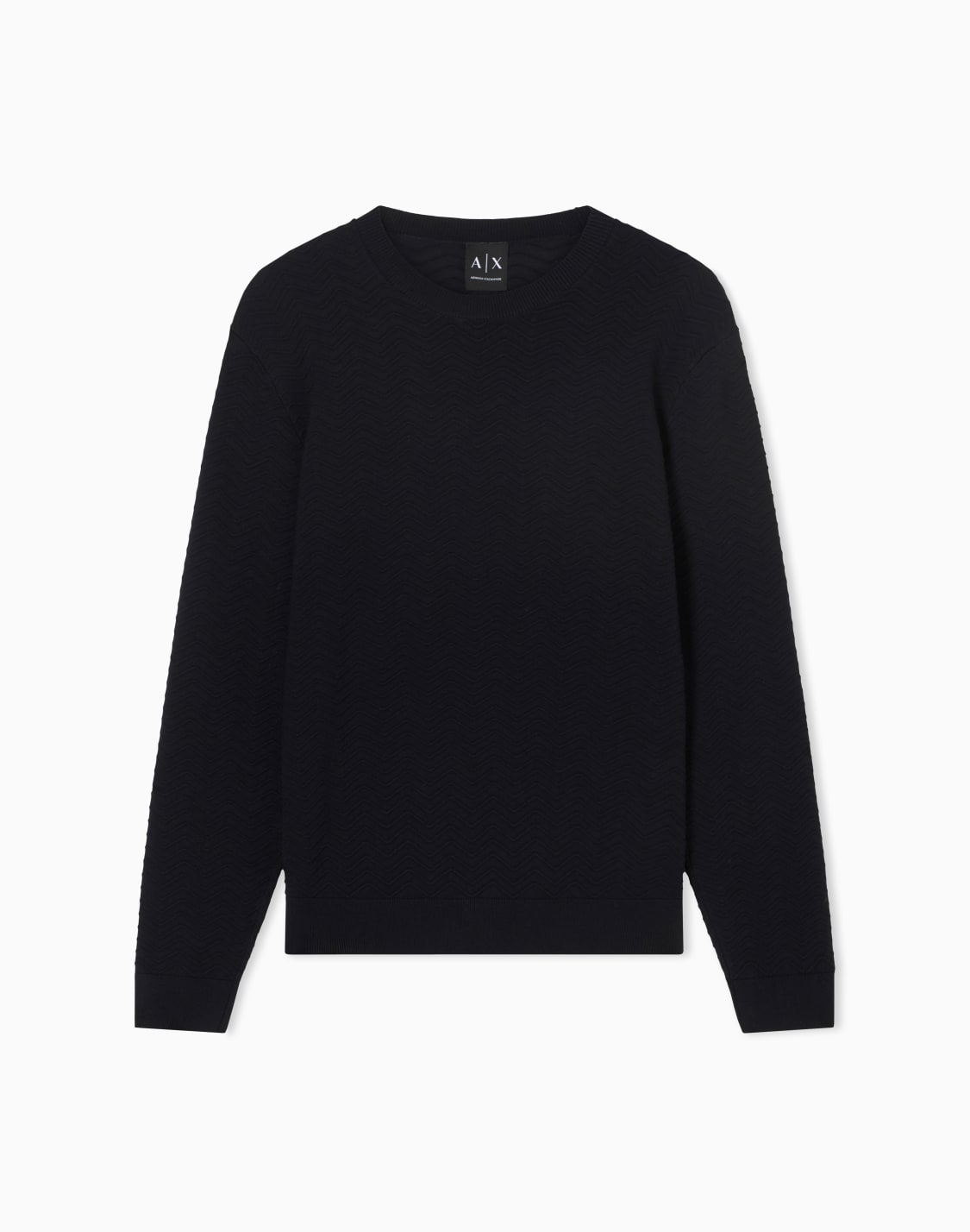 jumpers-in-technical-fabric-navy-blue--armani-exchange