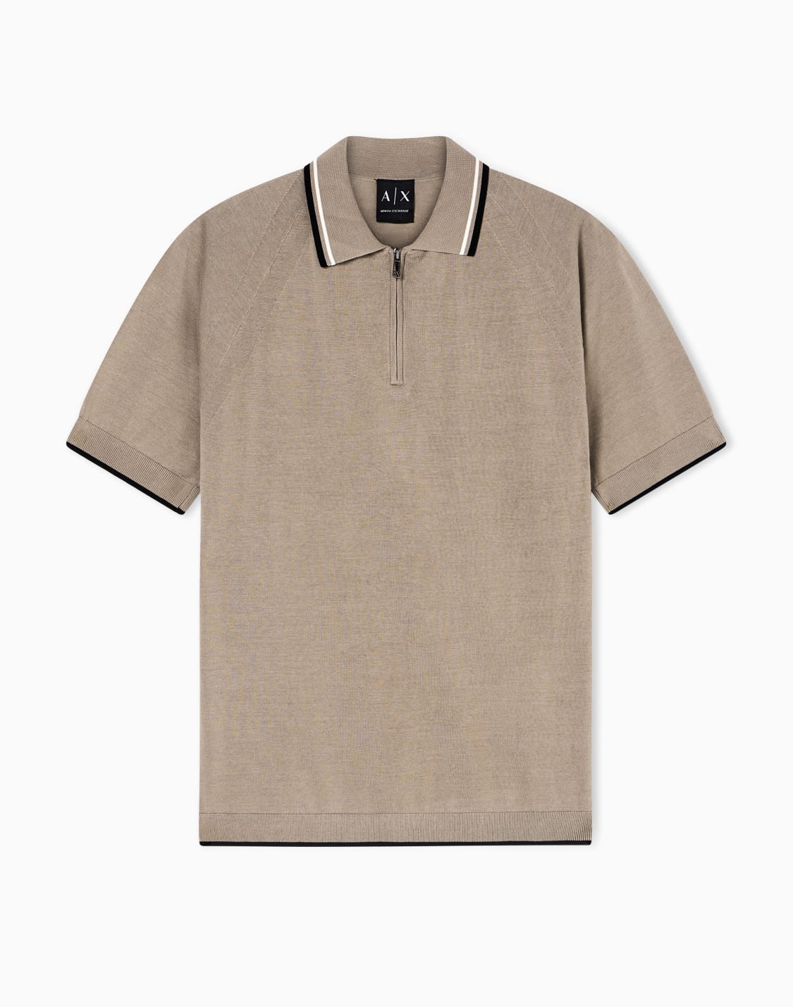 knitted-polo-shirts-grey--armani-exchange
