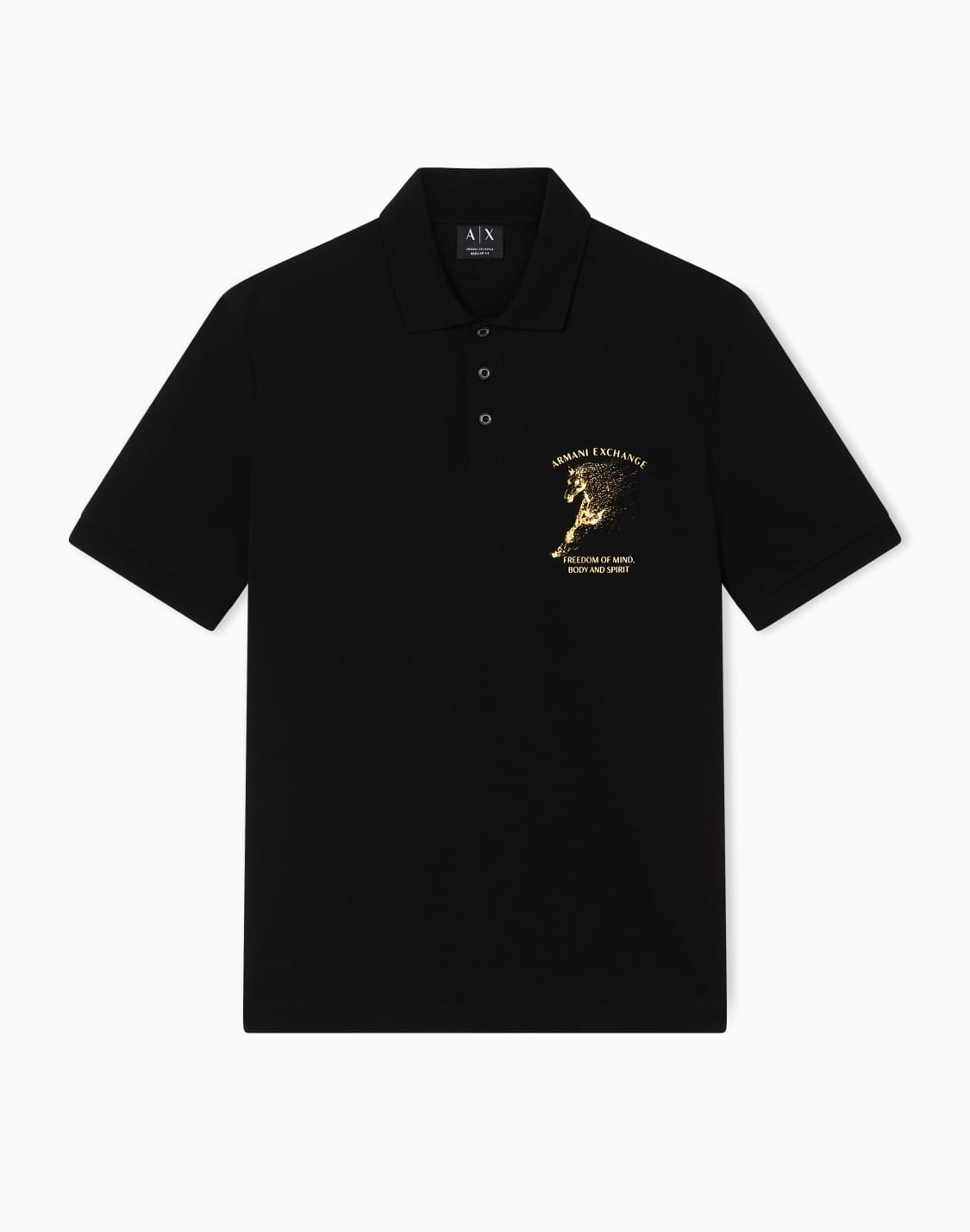 polo-shirts-black--armani-exchange