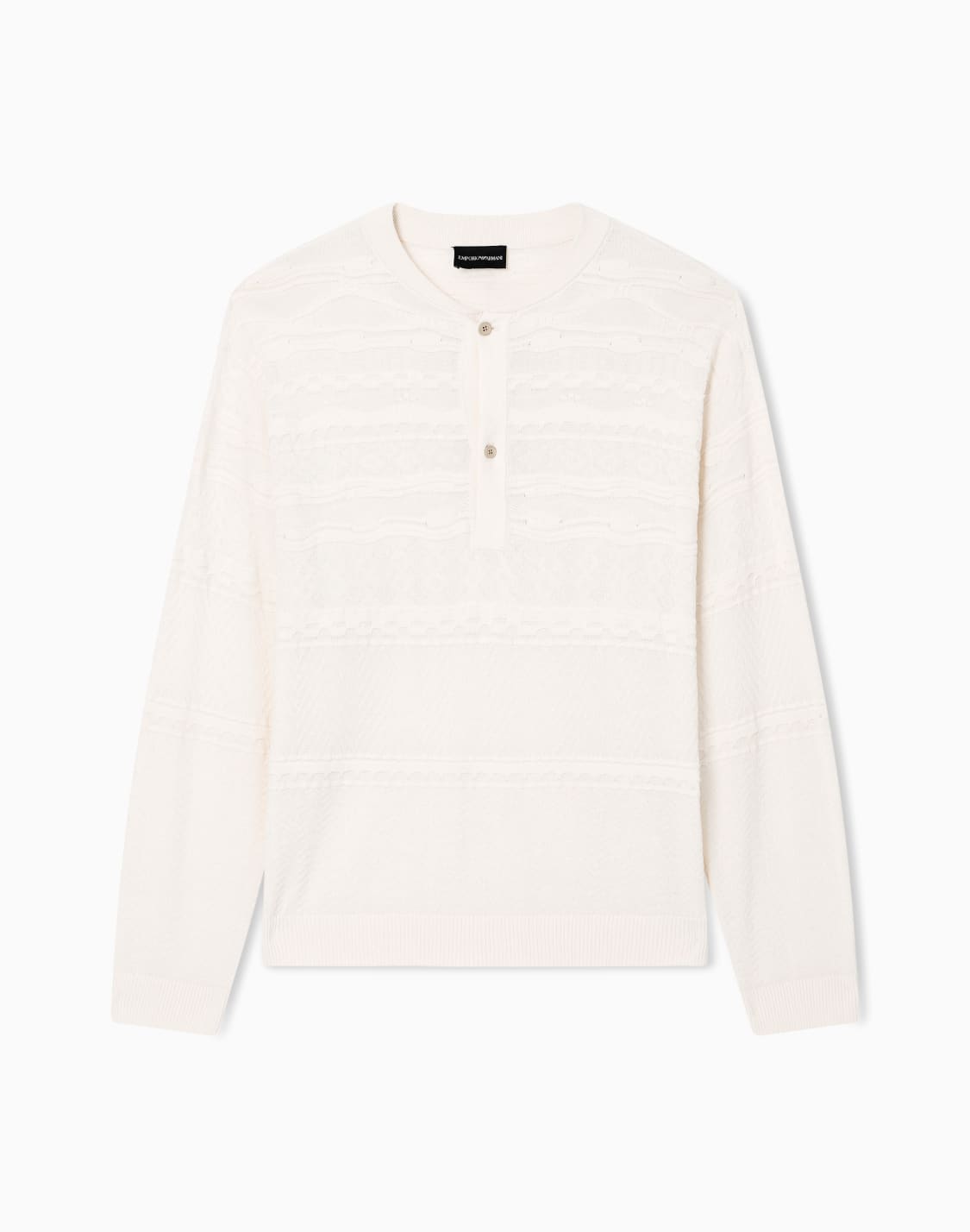 lyon-cotton-blend-crewneck-sweater-ベジュ--emporio-armani