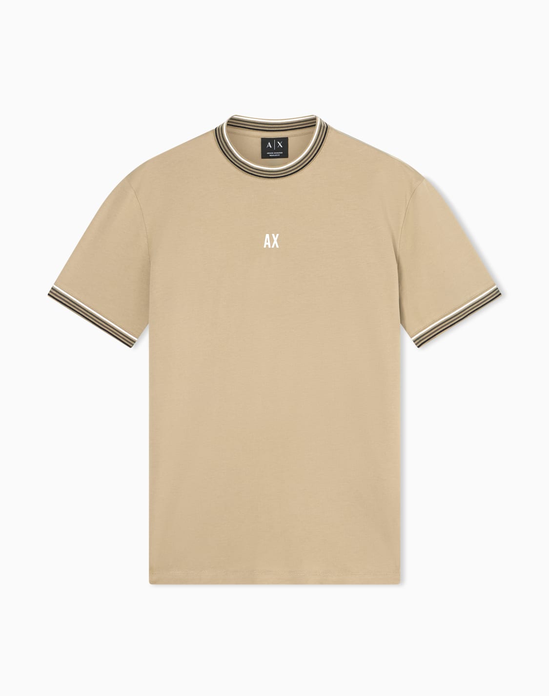 regular-fit-t-shirt-in-classic-cotton-jersey-beige--armani-exchange