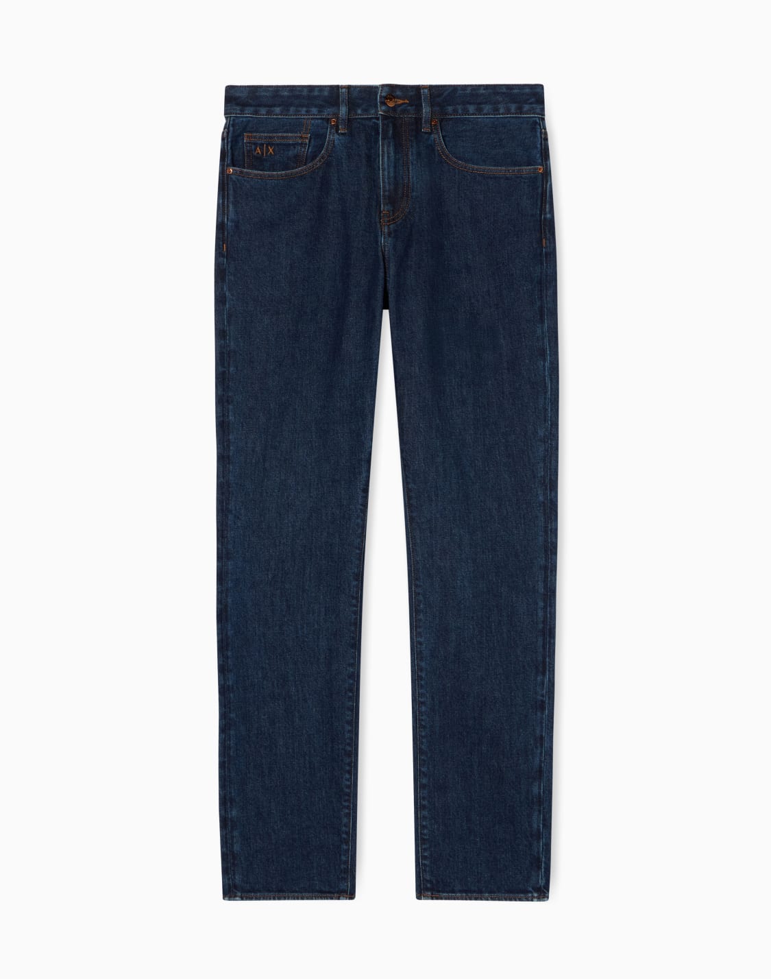 ダクブルウォッシュ-スリムフィット-デニムパンツ-ブル--armani-exchange