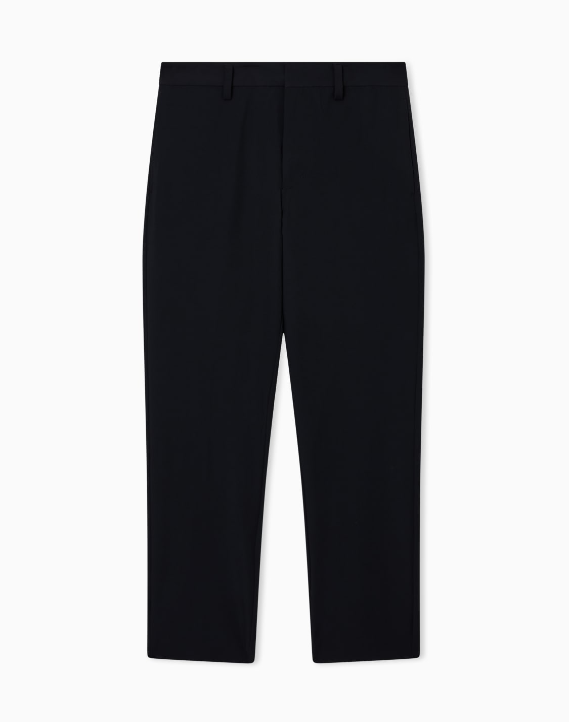pantaloni-chino-in-twill-stretch-di-nylon-nero--emporio-armani