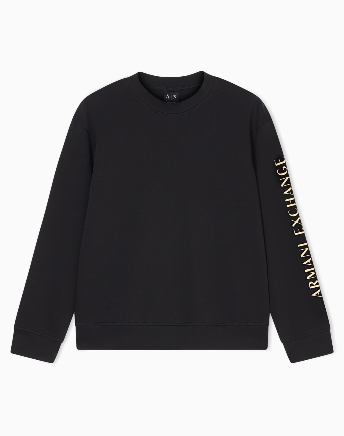 sweatshirts-without-hood-black--armani-exchange