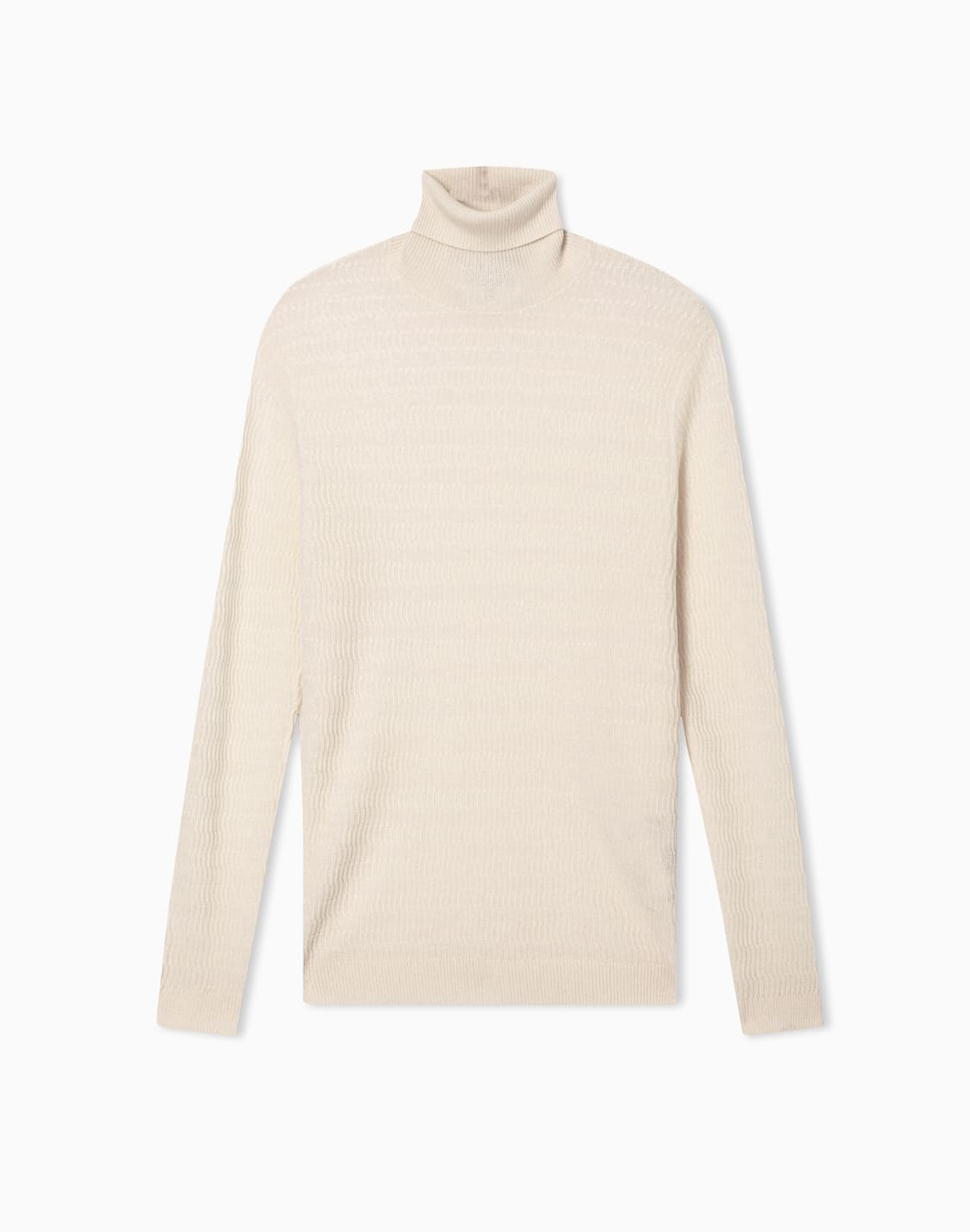 pull-col-roul-en-laine-vierge-point-mousse-avec-torsades-beige--emporio-armani