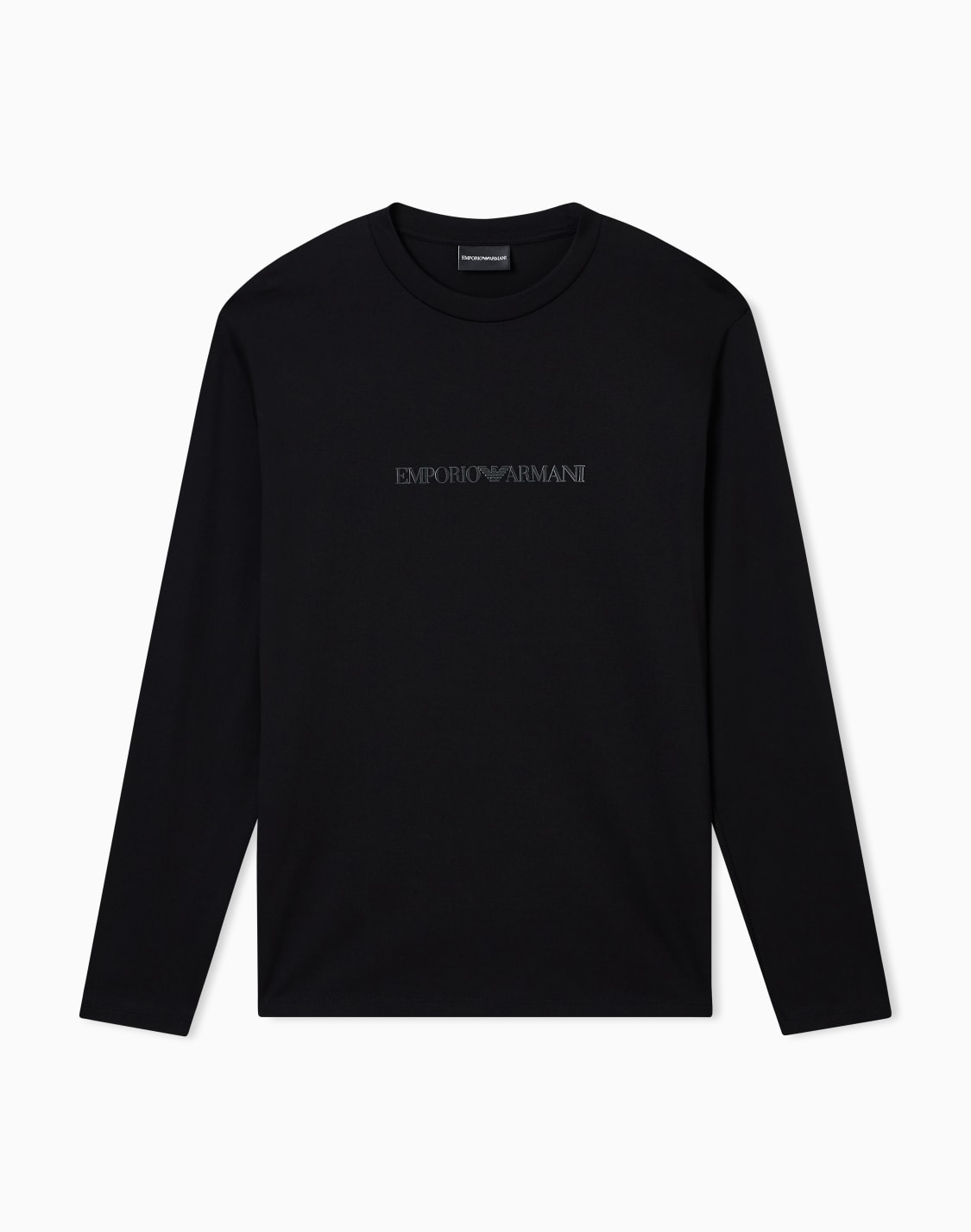 slim-fit-pima-jersey-sweater-with-logo-print-black--emporio-armani