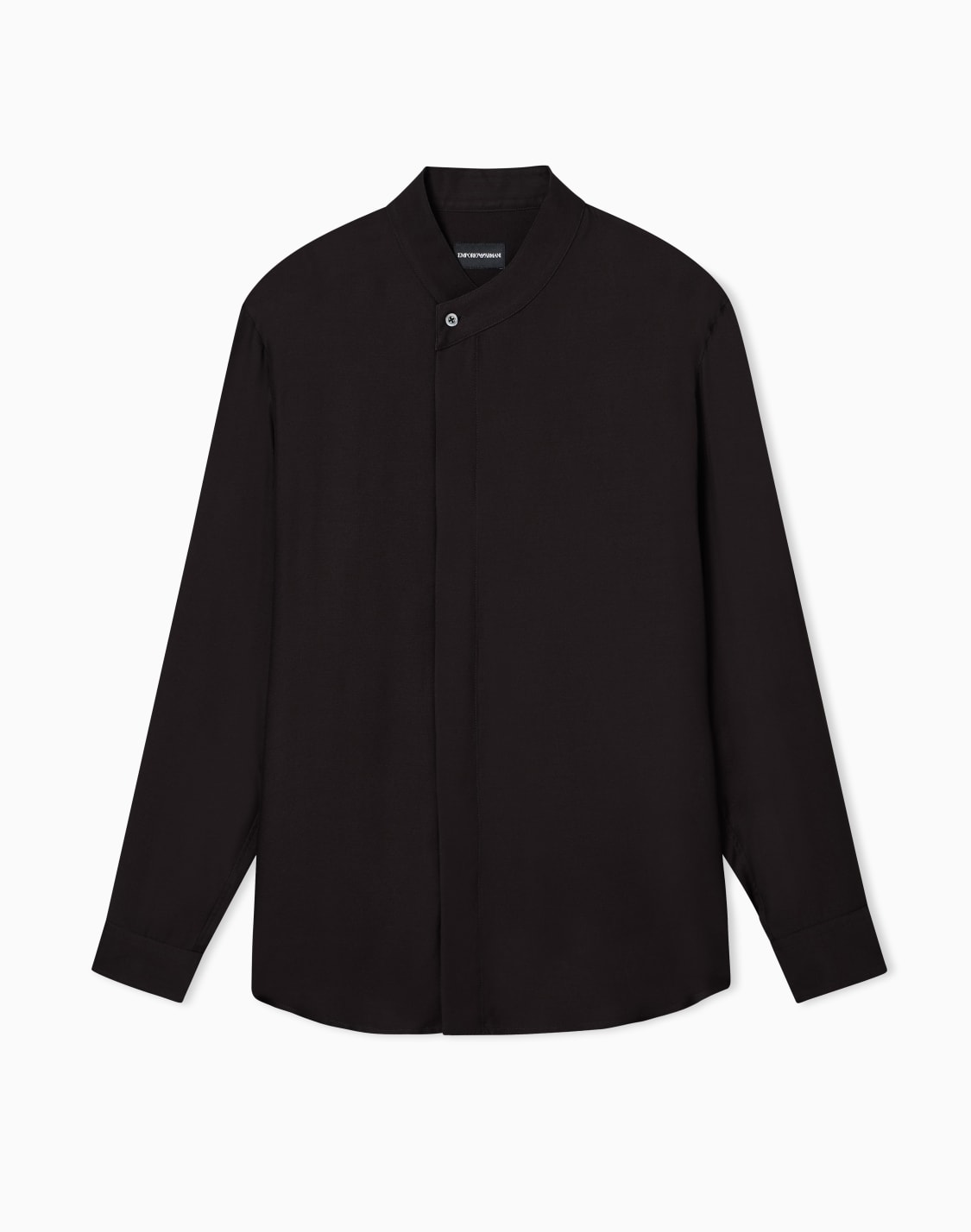 armure-cupro-shirt-with-guru-collar-black--emporio-armani