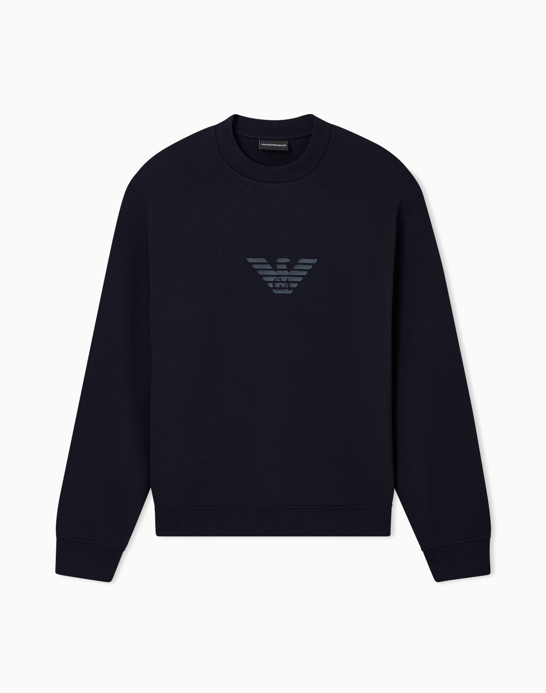 sweatshirts-without-hood-navy-blue--emporio-armani